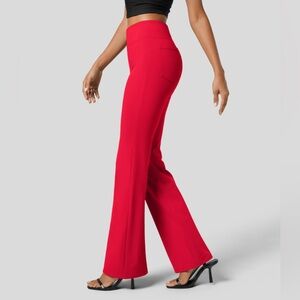 HALARA Red Boot Cut Pants